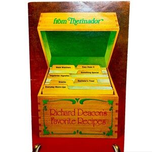 Thermidor Original Pamphlet, Favorite Recipes from Richard Deacon 1976